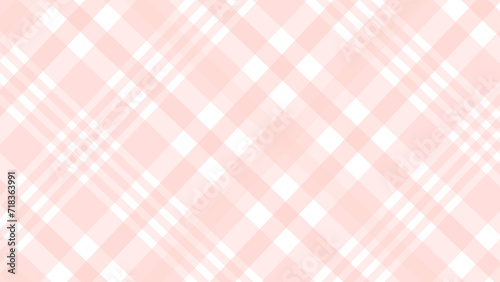 Diagonal pink checkered in the white background	