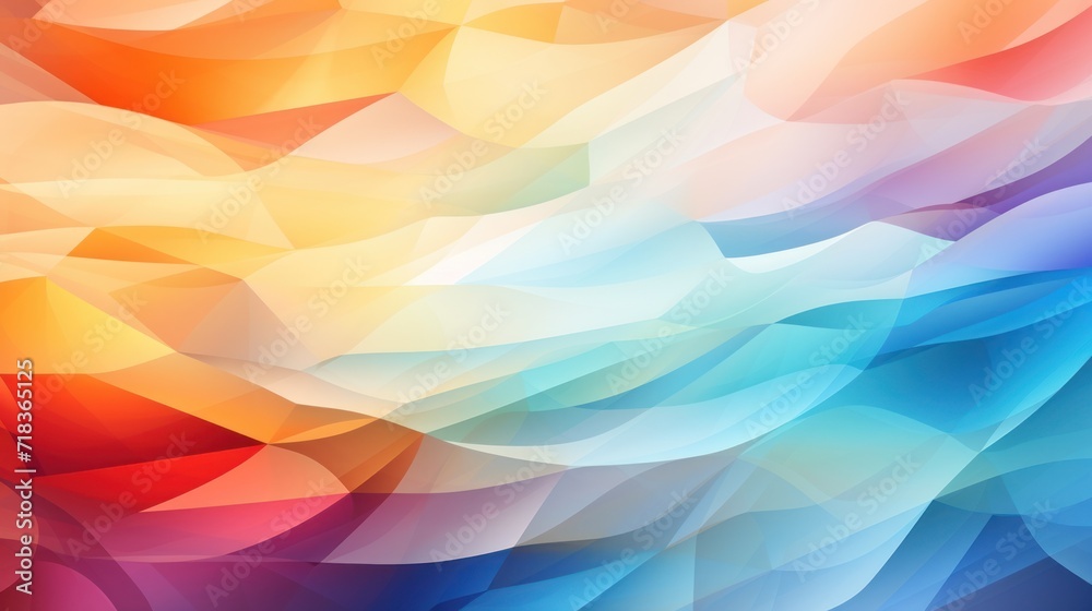  a close up of a multicolored background with an abstract pattern of wavy, wavy, and wavy shapes.