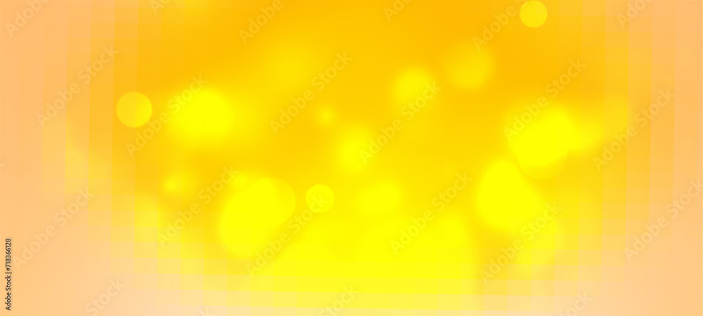 Yellow bokeh background perfect for Party, Anniversary, Birthdays, and various design works