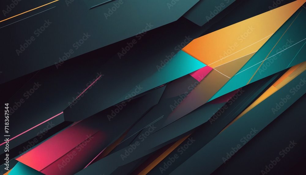 Fototapeta premium Contemporary Abstract Art Backdrop