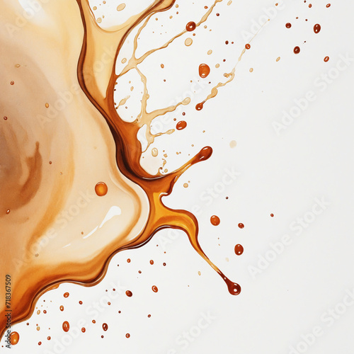 Coffee Stain Graphic for Design