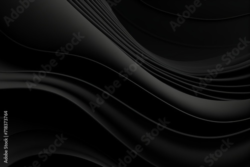 Wavy Lines, Monochrome Premium Stripe Texture, Business Banner, Modern Abstract Background Design for Professional Appeal