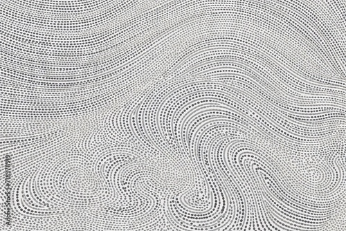 Textured White Paper Background with Line and Dot Work, Solarization Effect Style