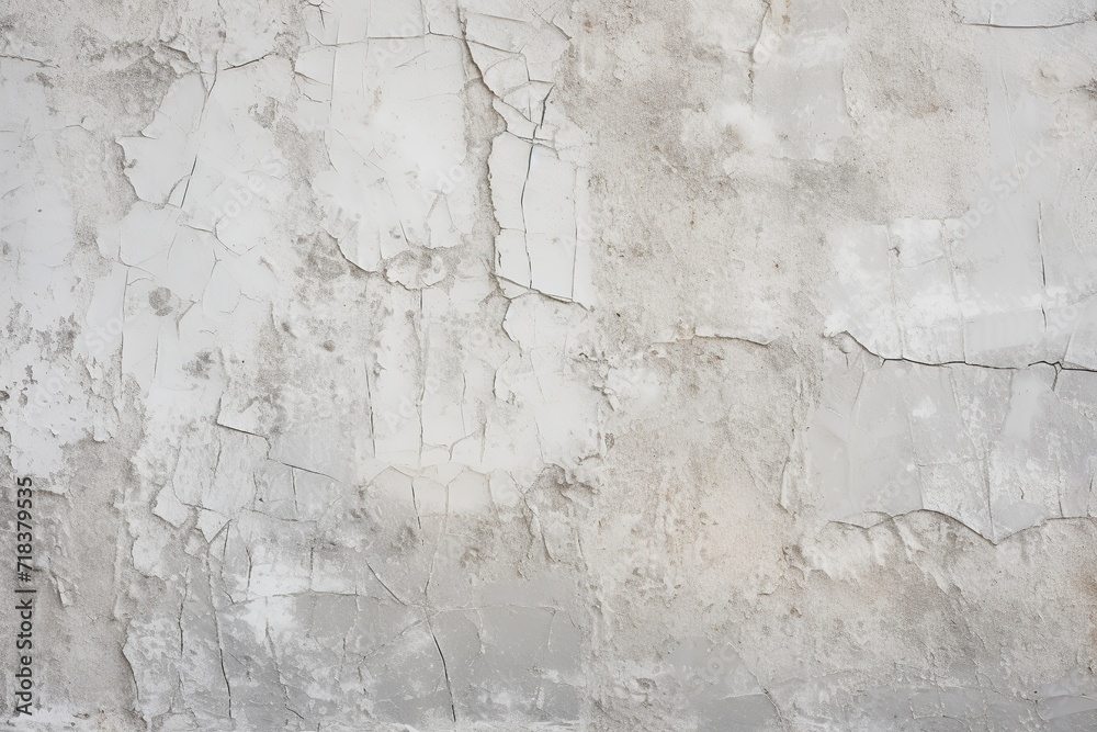 Fototapeta premium Cracked and Weathered Wall Texture Background, Time-Worn Aesthetics