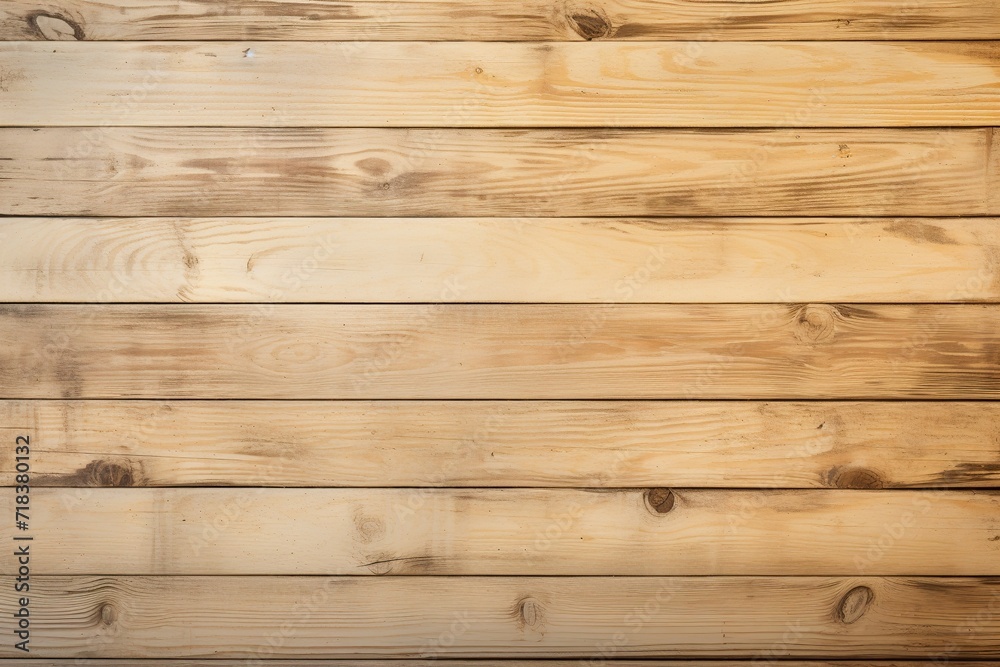 Naklejka premium Sun-Bleached Wood Texture Background with Warm Golden Hues for Radiant Vibes