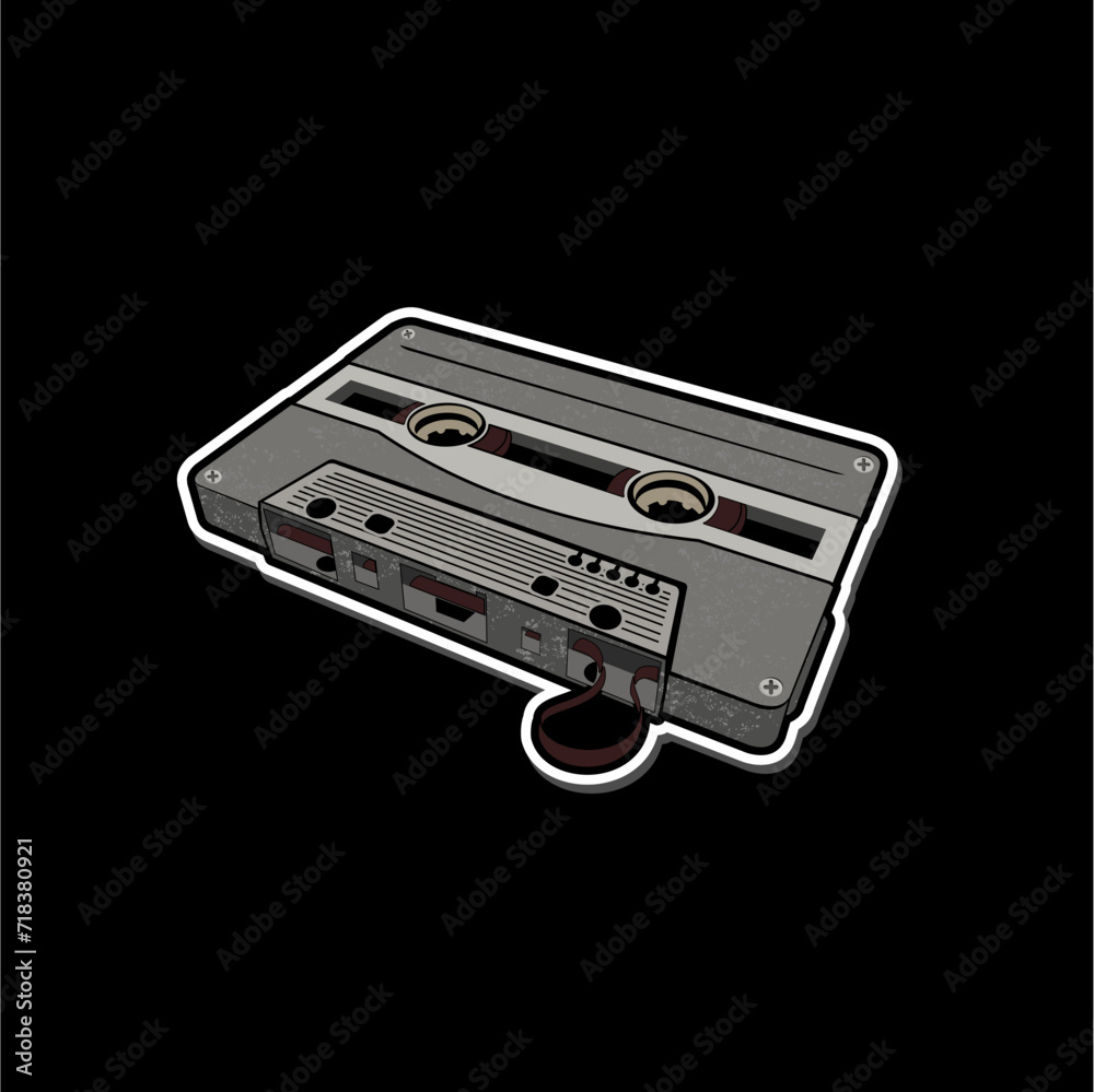 Obraz premium audio cassette tape