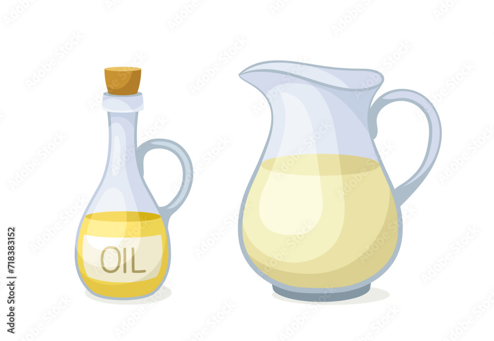 Item for baking vector concept Item for baking vector concept