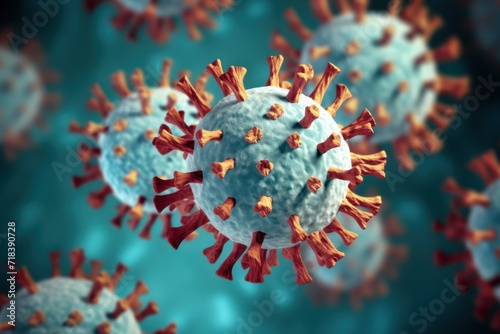 Coronavirus. Covid 19. Flu. Flu Concept. Flu Virus. Virus. Pandemic Concept. Epidemic Concept. virus 3d illustration. 