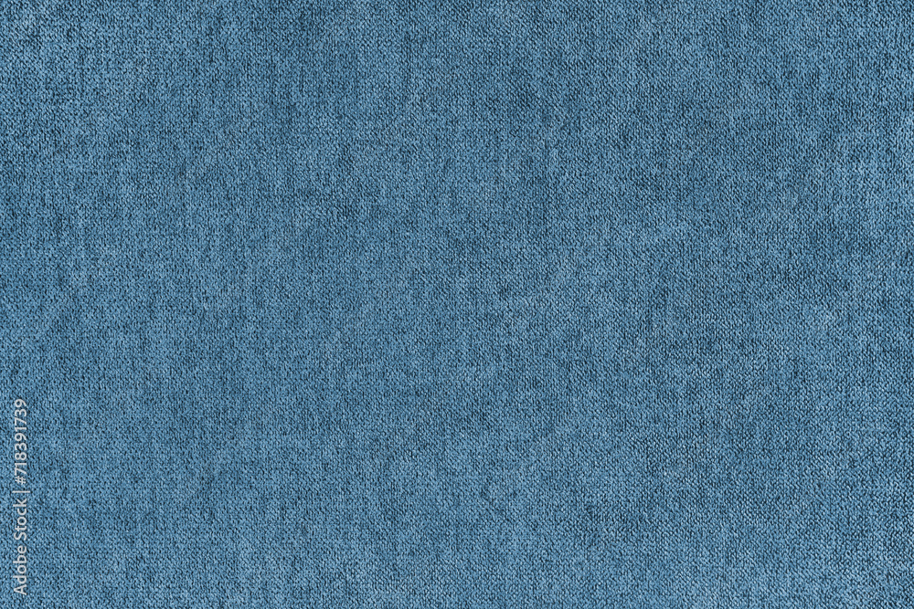 Texture background of velours jacquard blue fabric. Upholstery texture fabric, velvet furniture textile material, design interior, decor. Fleecy fabric texture close up, backdrop, wallpaper. Texture background of velours jacquard blue fabric. Upholstery texture fabric, velvet furniture textile material, design interior, decor. Fleecy fabric texture close up, backdrop, wallpaper.
