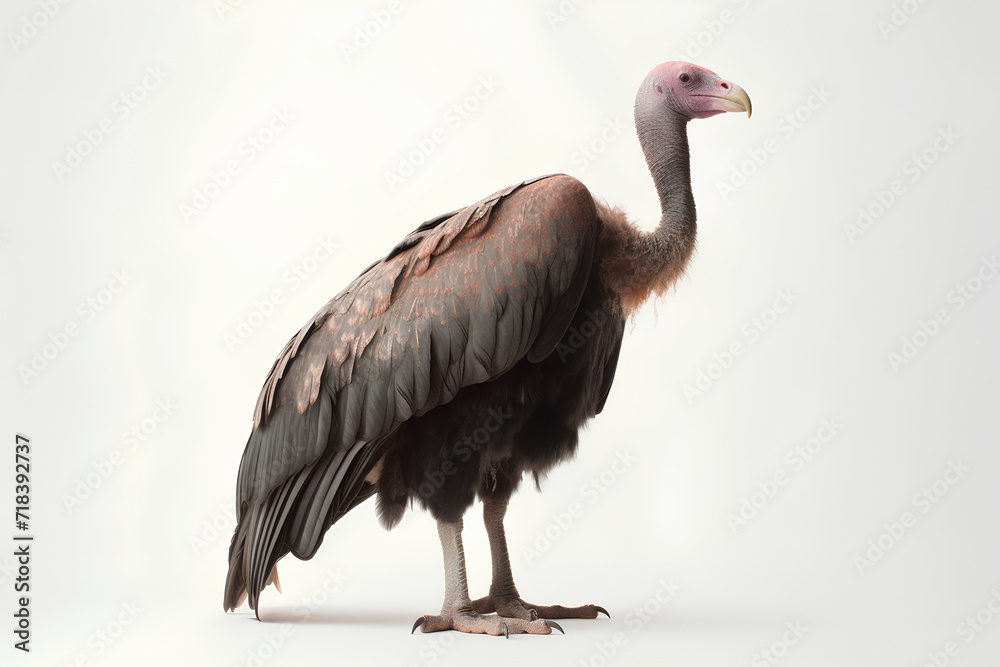 Fototapeta premium vulture on the ground
