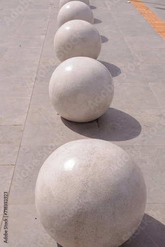 Photography zen stones in the garden