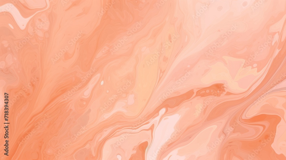 Fuzz peach color marble background. Generative AI Fuzz peach color marble background. Generative AI