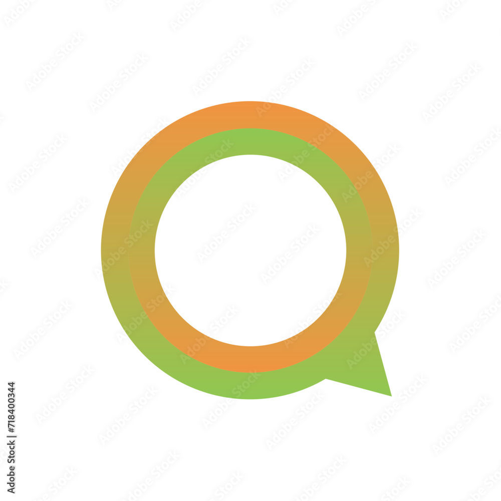 Monogram Q design vector logo. Monogram initial letter mark Q logo design. Monogram design vector logo. Monogram initial letter mark Q logo design. Simple Q monogram. Monogram Q design logo
