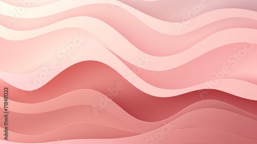 Pink and White Wavy Background