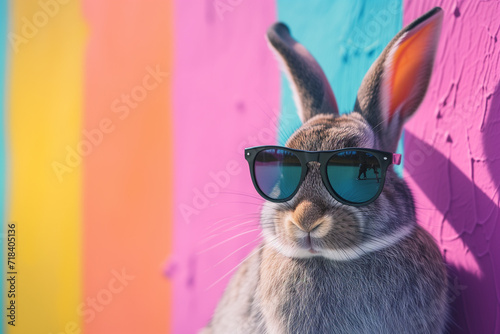 easter eggs on wooden background