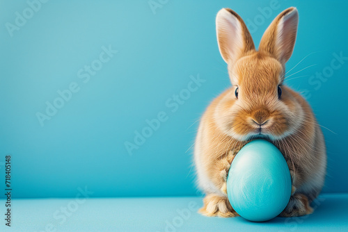 easter bunny with egg © Jose Tirado