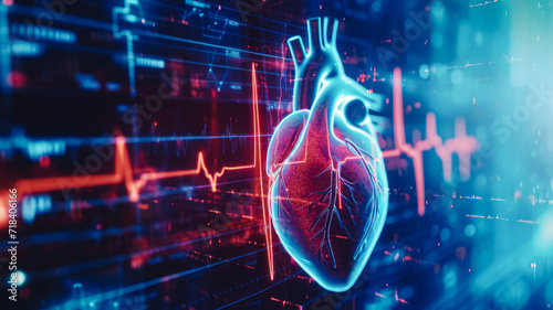 Futuristic research on heart diseases: advanced diagnosis of arrhythmias, utilizing infographic biometrics for more efficient clinical care.