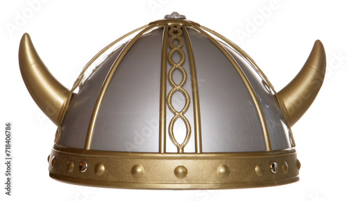 Cuadro en lienzo Viking fancy dress helmet