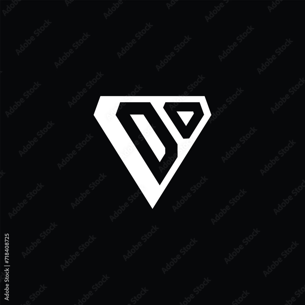creative logo DD diamond,vector creative logo DD diamond,vector