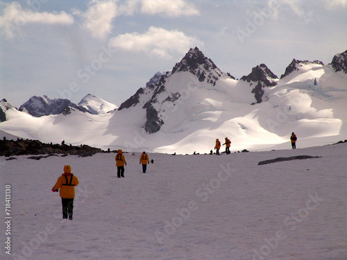 Hiking in Artarctica