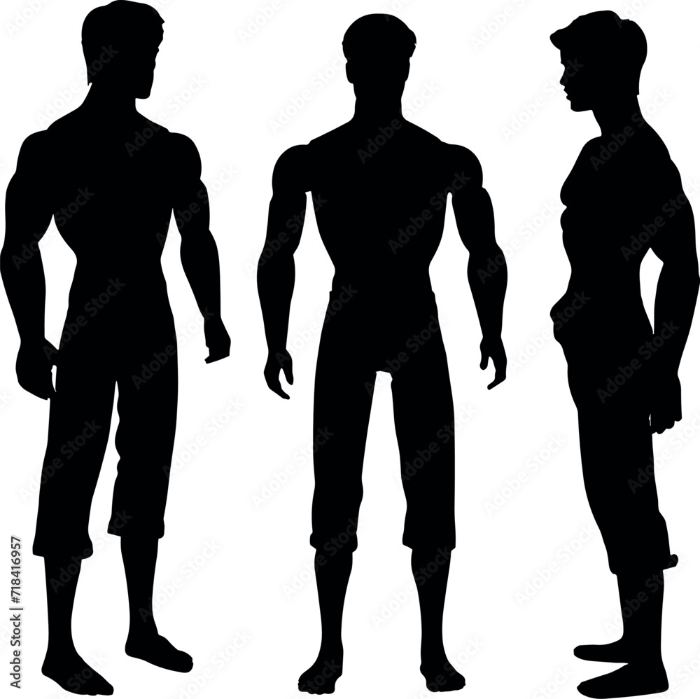 silhouette of a person silhouette of a person
