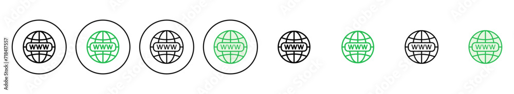 Web icon set. go to web icon. web click icon Web icon set. go to web icon. web click icon