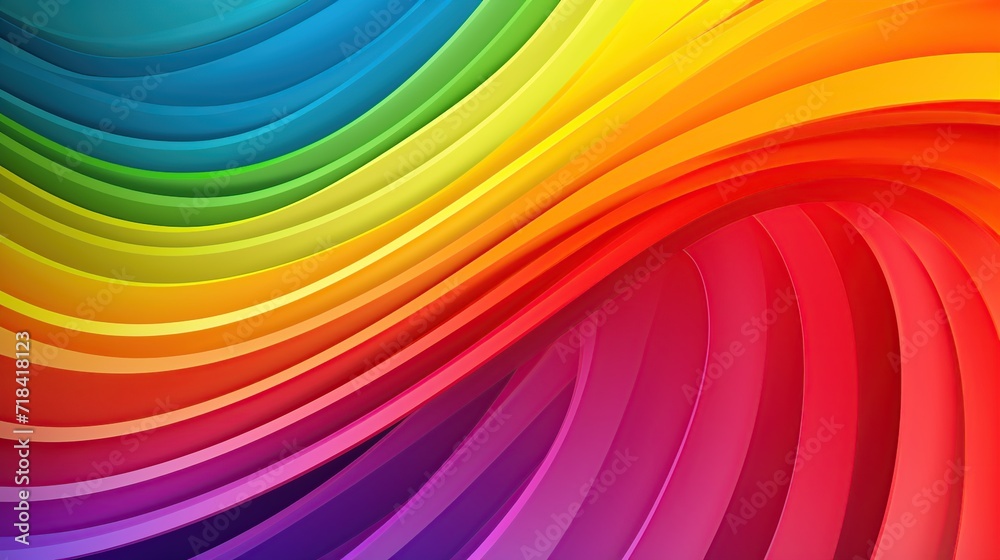 Colorful smooth waves on a gradient, futuristic background featuring abstract wave lines Colorful smooth waves on a gradient, futuristic background featuring abstract wave lines