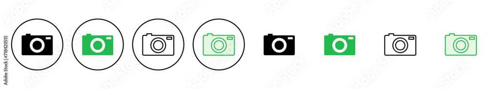 Camera icon set. photo camera icon. camera photography icon. Camera icon set. photo camera icon. camera photography icon.