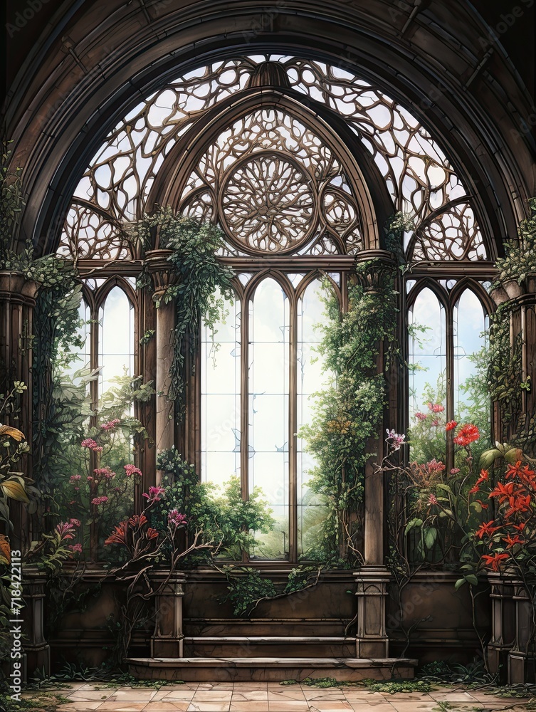 Gothic Victorian Mansions: Botanical Treasures in the Enchanting World of Ancient Gardens Gothic Victorian Mansions: Botanical Treasures in the Enchanting World of Ancient Gardens