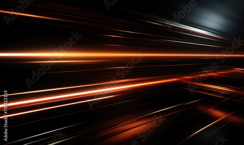 Futuristic speed motion on a dark background