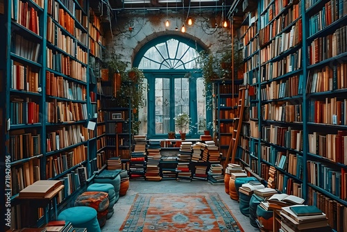 本が沢山ある部屋 © CrioStudio