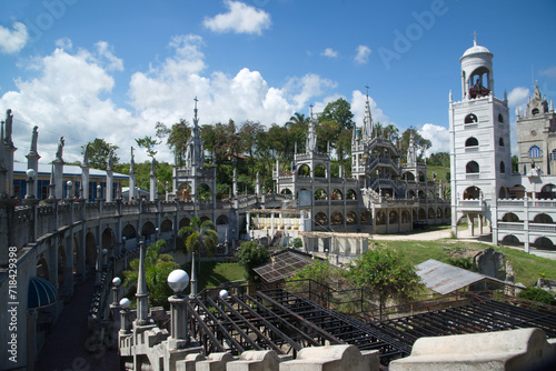 The Monastery of the Holy Eucharist, also known as the Our Lady of Lindogon Shrine and commonly known as the Simala Shrine or the Simala Parish Church is a Roman Catholic pilgrimage church.Philippine  photo