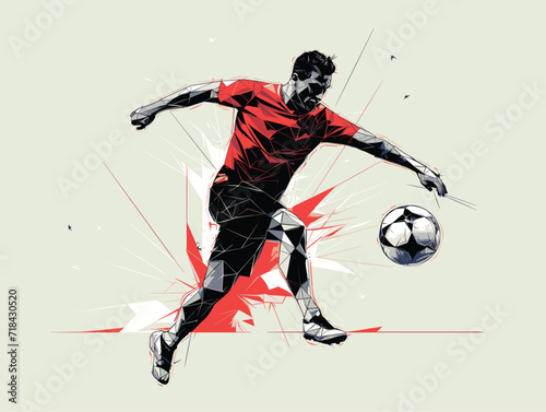  player playing football