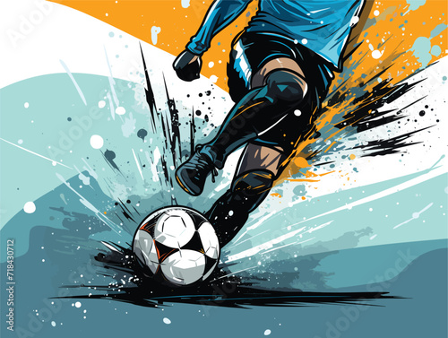  player playing football