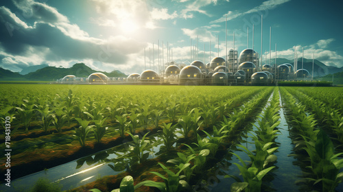 Futuristic Agriculture: Where Metropolis Meets Nature