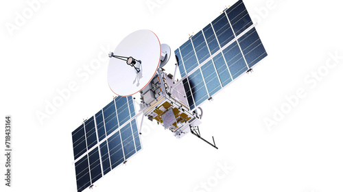 satellite on a transparent background