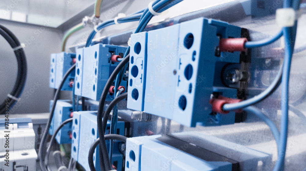 Installation circuit of a Electrical Relay control heater on the machine control. Installation circuit of a Electrical Relay control heater on the machine control.