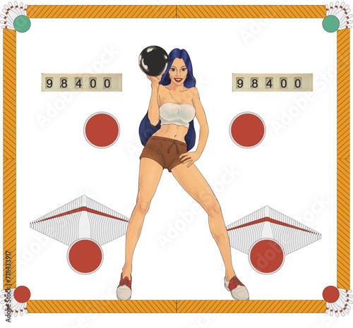 Ilustración Pinball 