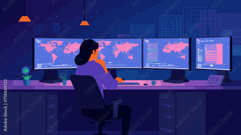 World wide business concept image. Vector illustration. World wide business concept image. Vector illustration.