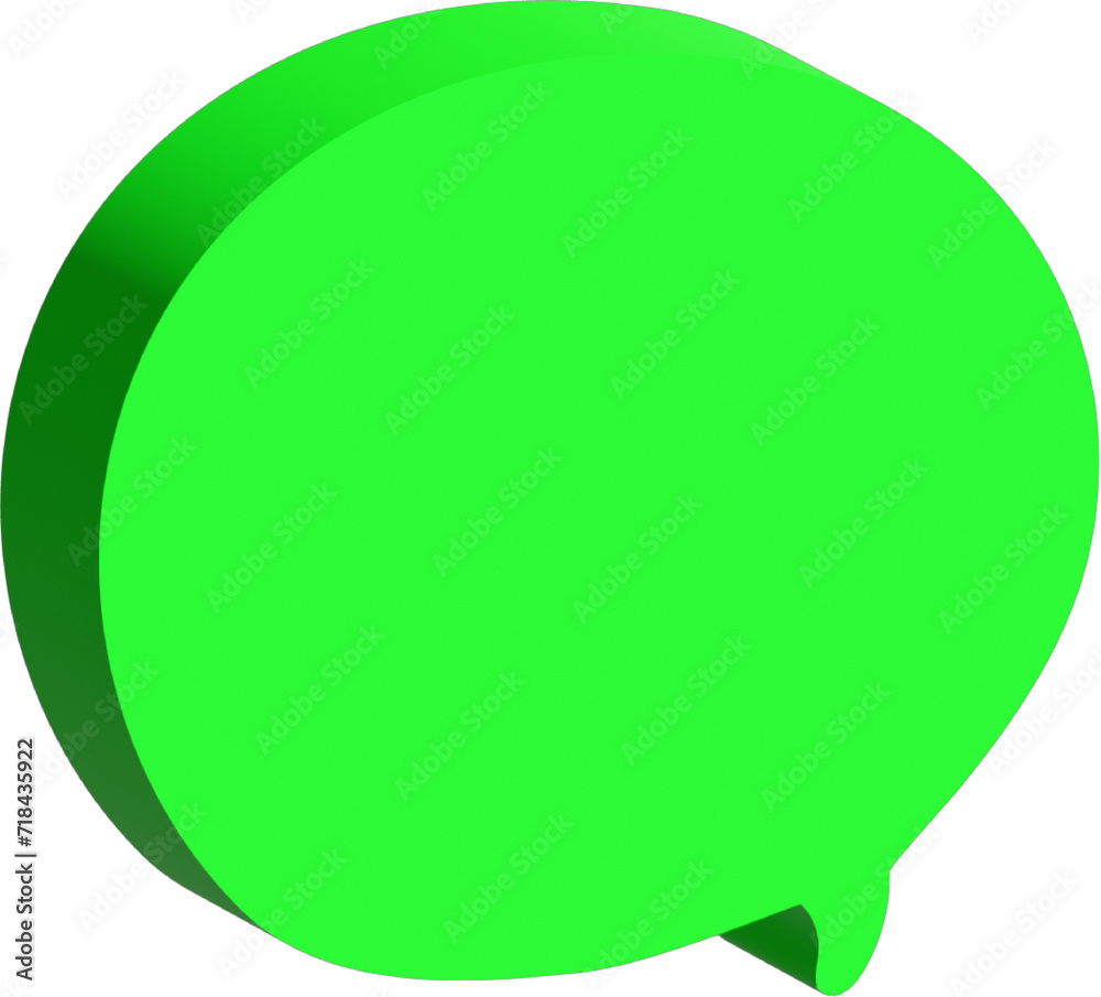 3d speech bubble, chat message 3d speech bubble, chat message