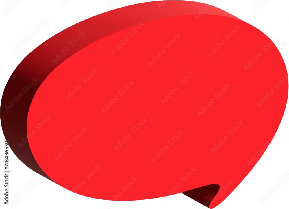 3D bubble speech, chat message 3D bubble speech, chat message