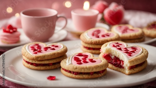 Heart Shaped Cookies  delectable desserts that make for sweet and romantic treats
