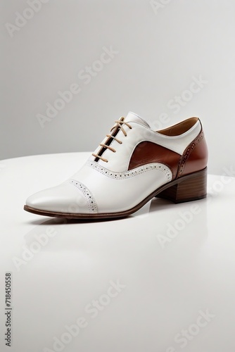 AI-Generated Product Photography: Women's Leather Shoes - Minimalist Elegance