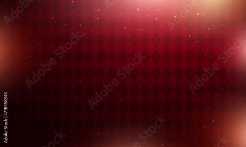 Vector realistic abstract geometric glitter red background
