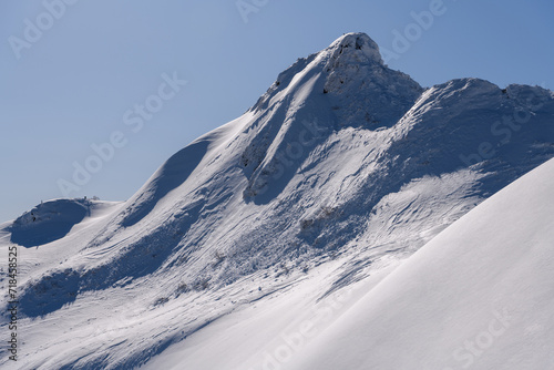 冬の剣ヶ峰山山頂