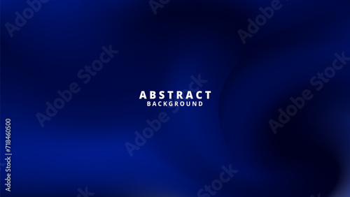 Gradient blurred background in shades of blue and black. Ideal for web banners, social media posts, or any design project that requires a calming backdrop
