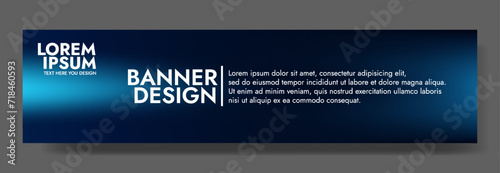 Abstract dark blue banner color with a unique wavy design. It is ideal for creating eye catching headers, promotional banners, and graphic elements with a modern and dynamic look.
