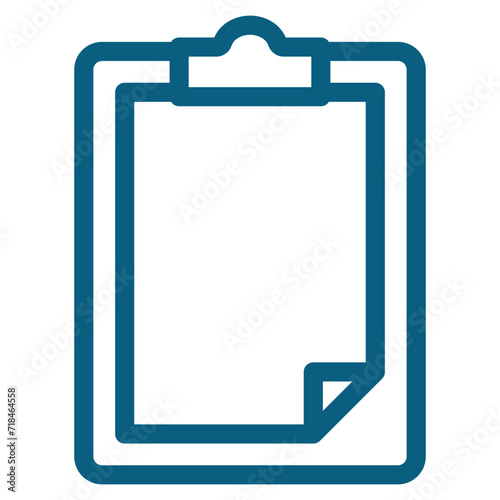 Clipboard Icon Element For Design