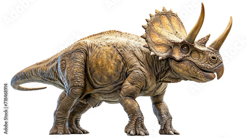 トリケラトプスのイメージ - image of Triceratops - No6-4 Generative AI © Orange Eyes