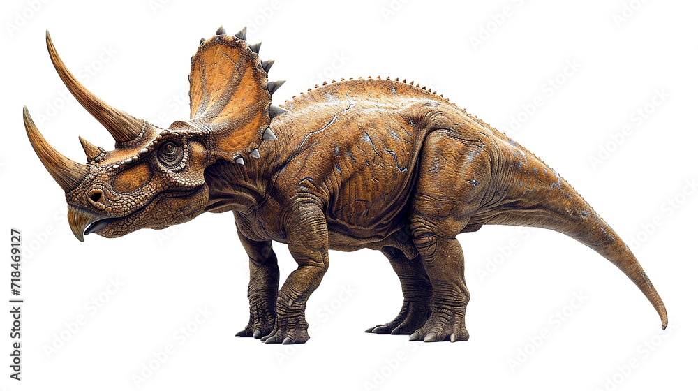 Fototapeta premium トリケラトプスのイメージ - image of Triceratops - No6-10 Generative AI